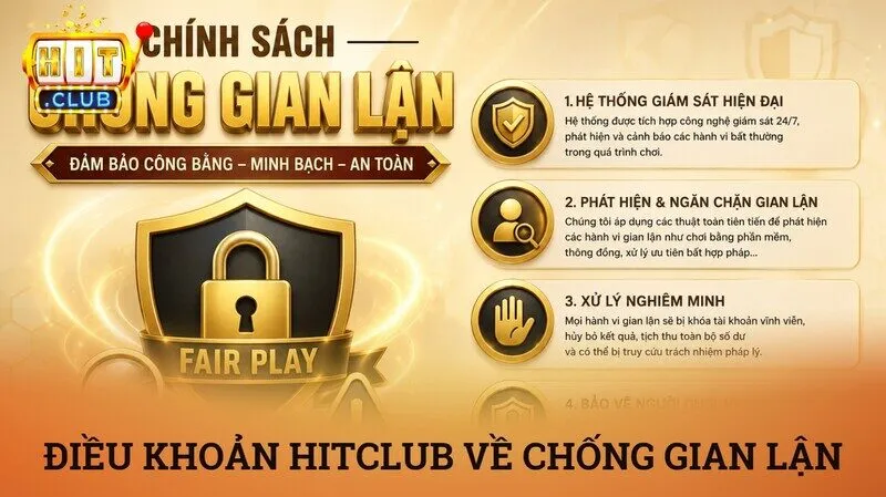 Chính sách chống gian lận và hình thức xử phạt