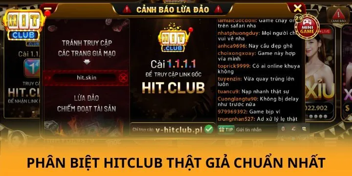 Phân biệt Hit club thật giả trên thị trường