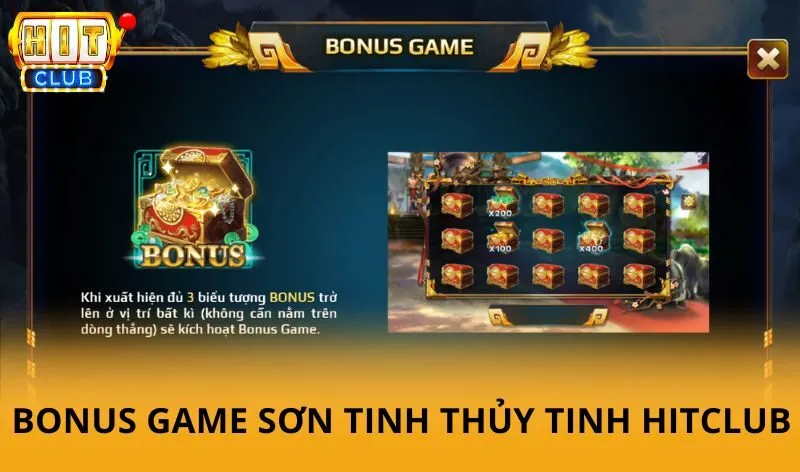 Các tính năng trong Sơn Tinh Thủy Tinh Hitclub