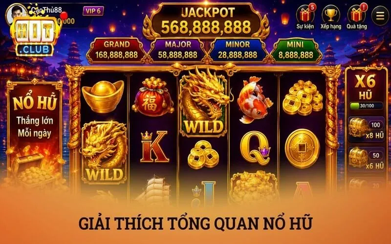 Giải thích tổng quan về nổ hũ là gì?