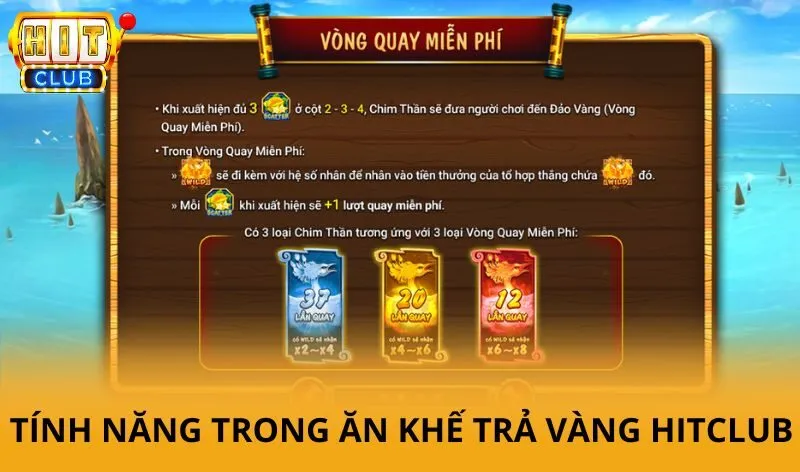 Tính năng nổi bật Ăn khế trả vàng HitClub